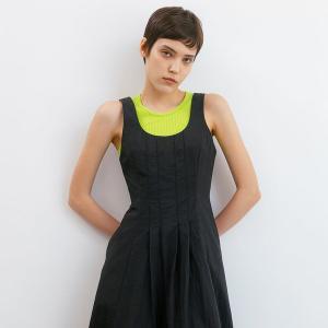 [클루투] Judy Sleeveless Dress_black