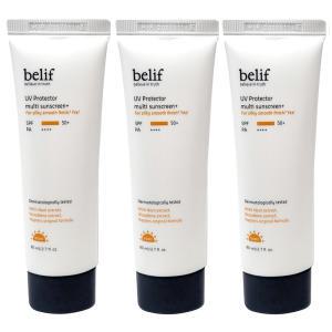 빌리프 유브이 프로텍터 멀티 선스크린 플러스 SPF50+ 80ml 3개