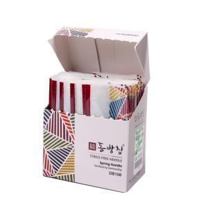 동방침 0.40x60mm 1box(1000pcs) 일회용침 스프링쌈지