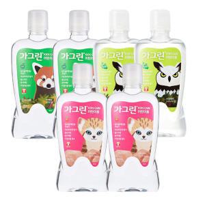 가그린 어린이용 380ml 딸기 2개 사과 2개 청포도 2개 가글