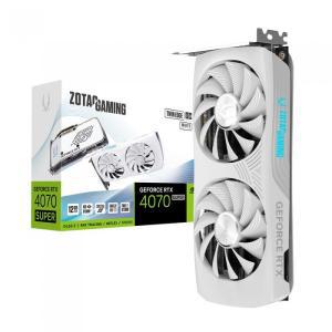 ZOTAC 조텍 GAMING 지포스 RTX 4070 SUPER TWIN Edge OC D6X 12GB White