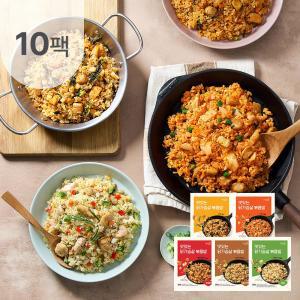 [아임웰] 닭가슴살 볶음밥 200g 5종 X2팩 (총10팩)