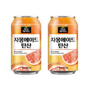 미닛메이드 자몽에이드 탄산 CAN, 355ml, 24개