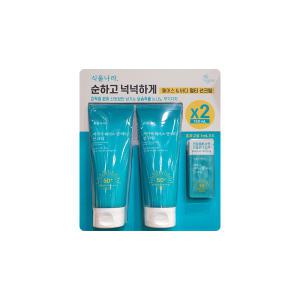 식물나라 저자극 페이스 앤 바디 선크림 150ml x 2입