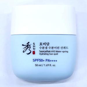 수려한 효비담 수분샘 수분어린 선퀴드 50ml / 수려한 선크림