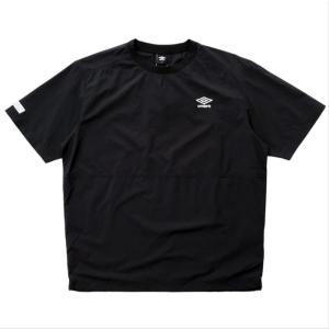 [엄브로] 24S/S UP221CWT64/이너피스 나노피그먼트 반팔 피스테/BLK0