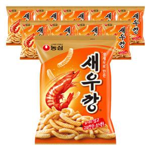 농심 새우깡, 90g, 10개