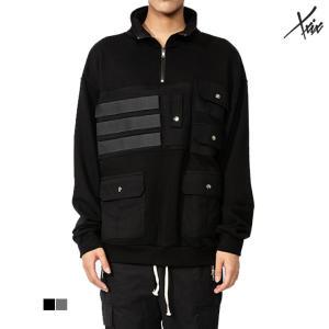 XXIX - TECH ANORAK SWEATSHIRT 테크 포켓 아노락 맨투맨 티셔츠