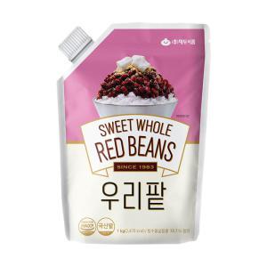 [MD추천][화과방] 우리팥 1kg(p) / 8~9인분 국산팥 빙수재료 팥빙수 간식 디저트 파우치형