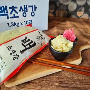 (다인)_직수입 백 초생강 1.3kg (실중량650g)고형량50%_ 다인의선택 백초생강 초절임 일식반찬