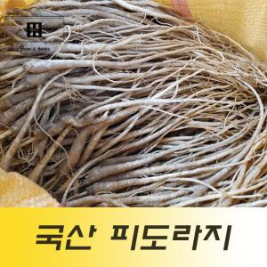 국산도라지 1kg 흙도라지 피도라지 껍질도라지