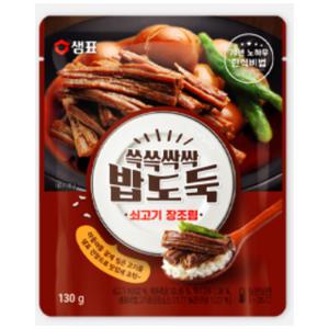 샘표 쓱쓱싹싹 밥도둑 쇠고기 장조림 130g