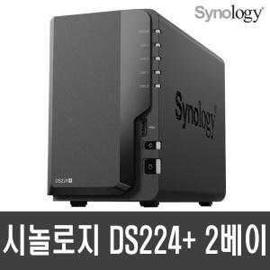 시놀로지 DS224+ NAS 2베이 10TB (10TB x 1) 도시바 NASHDD N300 +공식파트너+