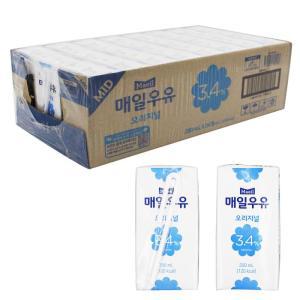 매일 멸균우유 200ml x 24개입 1박스 어린이 오리지날