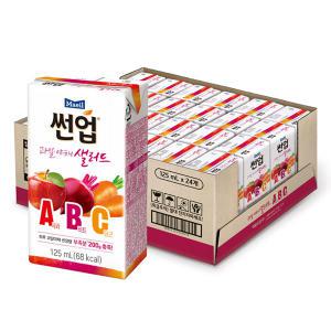 썬업 과일야채 샐러드 ABC 주스 125ml 24팩, 1개