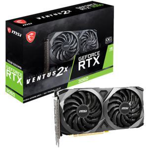 MSI 지포스 RTX 3060 벤투스 2X OC D6 12GB*