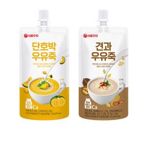 서울우유 견과우유죽(20개입) + 단호박죽(10개입) 130g