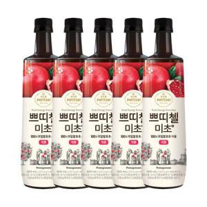 쁘띠첼 미초 석류 900ml 5개