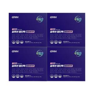 GNM자연의품격 올인원 솔루션 멀티팩 종합비타민 2400mg x 30포 4개 / 써클