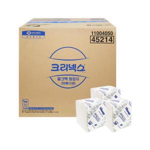 45214 크리넥스 벌크팩 2겹 화장지 250매x60팩 업소용 대용량 화장지 티슈