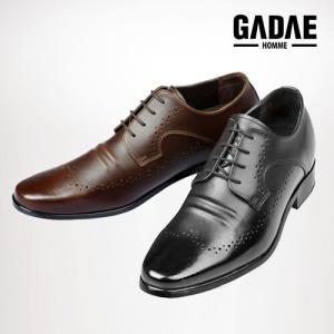 [무료배송][Gadae Homme] Stylish 소가죽 데일리 소프트 윙팁 정장슈즈