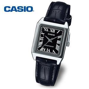 [카시오][정품] CASIO 카시오 여성 정장 가죽시계 LTP-V007L-1B