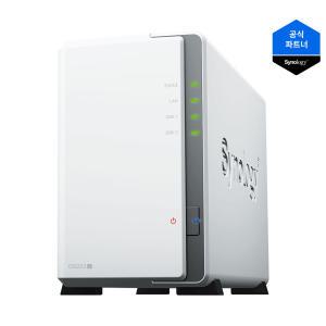 시놀로지 DS223J [4TB] 2TB X 2 /초기 및 모든설정 무료원격지원)시놀로지정품HAT3300 NAS HDD 장착