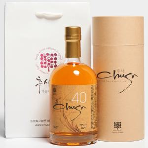 추사 40 오크 500ml 사과 브랜디 증류주(케이스, 쇼핑백 포함)