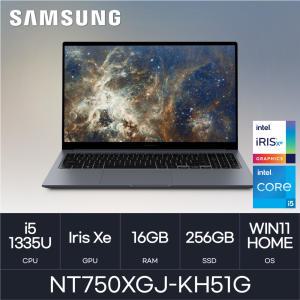 HMC / 삼성전자 갤럭시북4 / NT750XGJ-KH51G (D4 RAM 16GB / NVMe 256GB / WIN11H) / i5-1335U / FHD