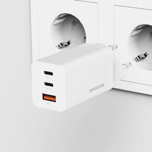 제로큐브 65W PD PPS QC4+ 초고속 3포트 충전기 (C타입 2개+USB 1개) (KC안전인증상품)