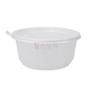 면용기 JB 057 185파이 1500ml 300세트 반투명