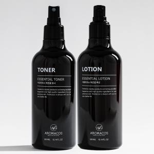 아로마코스 에센셜 스킨 로션 2종세트 300ml 프리미엄 골프앤리조트 어메니티