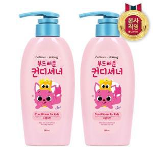 [NS홈쇼핑]베비언스 핑크퐁 컨디셔너 380ml (자몽릴리향) 2개[30186147]