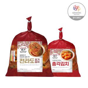 [종가집]전라도 포기김치3.3kg+총각김치 900g