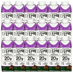 빙그레 더단백 드링크 초코 250ml x 18개 / 단백질 음료