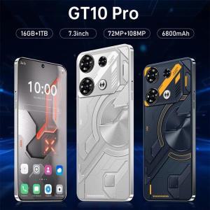 포코 POCO 스마트폰공기계 자급제 핸드폰 2024 GT10 프로 스마트폰, 오리지널 5G 7.0 인치 HD 16G + 1TB 휴