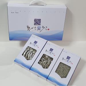 통영애찬 멸치3종선물세트 3호(대멸250g/중멸250g/세멸300g)