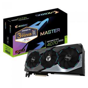 GIGABYTE AORUS 지포스 RTX 4070 SUPER Master D6X 12GB 피씨디렉트