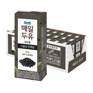 매일두유 검은콩, 190ml, 24개