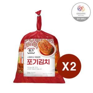 [종가집]시원하고 깔끔한 포기김치5kg+5kg