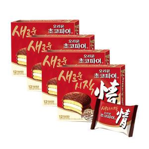 오리온 초코파이, 468g, 4개