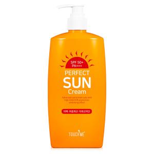 터치미 대용량 썬크림 바디 선크림 500ml 1개 SPF 50+ /선블록 자외선차단제