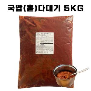 순대국 다대기 5kg 홀다대기 국밥 순대국밥 돼지국밥용 업소용 대용량 다데기