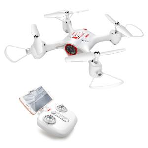 SYMA 입문용 카메라 신형드론 X23W 화이트 원키이착륙