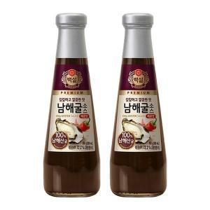 [제일제당]백설 남해매운굴소스350g X 2