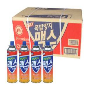 맥스부탄가스 폭발방지 맥선 220g 1박스 28개입