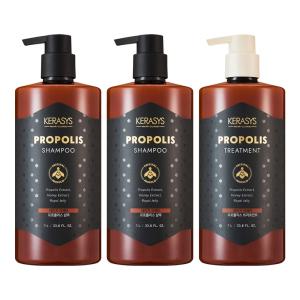 (코스트코 직배송) 케라시스 프로폴리스 샴푸1,000ml x 2 &트리트먼트1,000ml x 1Kerasys Propolis Shampoo 2 & Treatment 1 Set