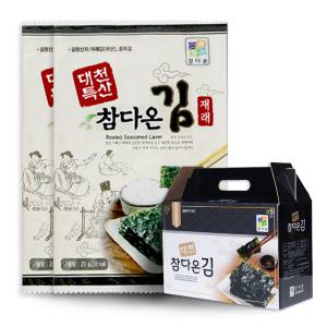 대천참다온 도시락김15봉/전장김10봉/선물세트