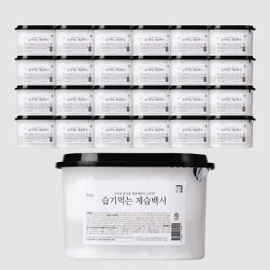 살림백서 대용량 제습제 520ml 24개 습기제거제 옷장 화장실 신발장 습기제거