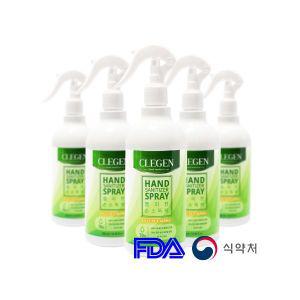 메온셀 클리젠 에탄올 70 피톤치드향 대용량 스프레이 손소독제 500ml